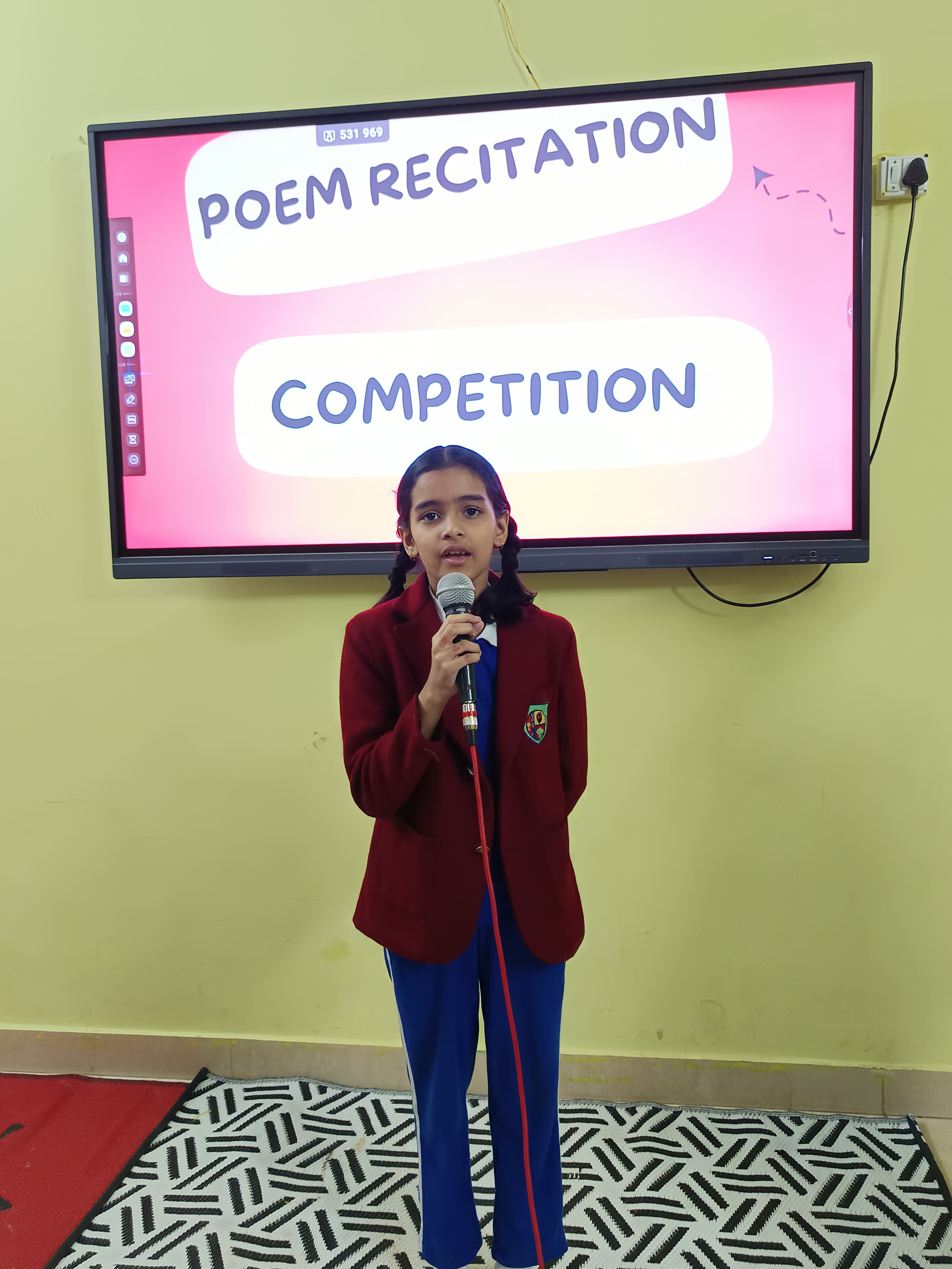 Congratulations to Anika Negi, Class 1, GPS Patna School, for her outstanding poem "Shaggy Dog".