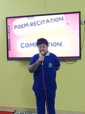 Congratulations to Anika Negi, Class 1, GPS Patna School, for her outstanding poem "Shaggy Dog".