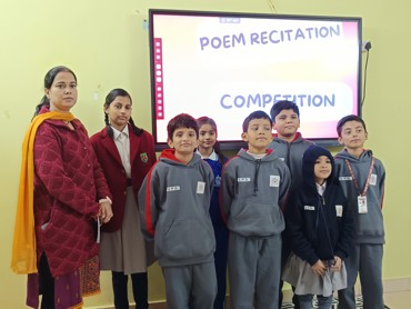 Congratulations to Anika Negi, Class 1, GPS Patna School, for her outstanding poem "Shaggy Dog".