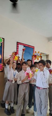 "Creative Maa Durga Wall Hanging Activity at GPS Patna"