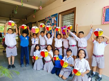 "Creative Maa Durga Wall Hanging Activity at GPS Patna"